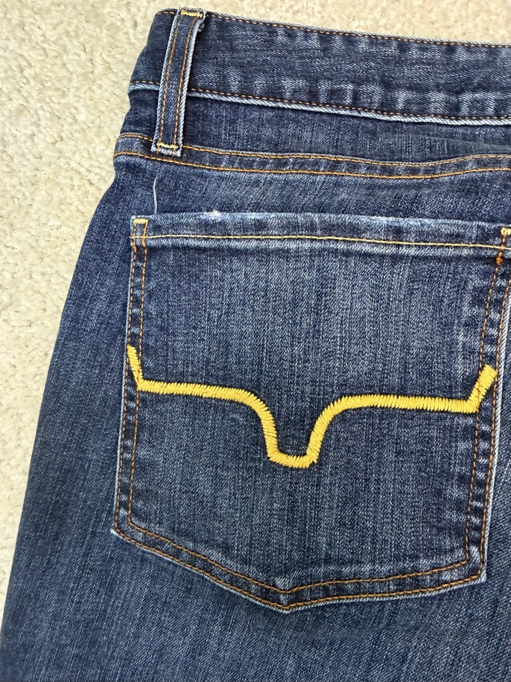 Kimes Ranch Sara Dark Blue Boot Cut Women’s Jeans - Picture 5 of 7